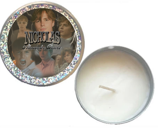 Nicholas Alexander Chavez Inspired Candle | Monsters Netflix | Lyle Menendez True Crime Soy Wax Candle