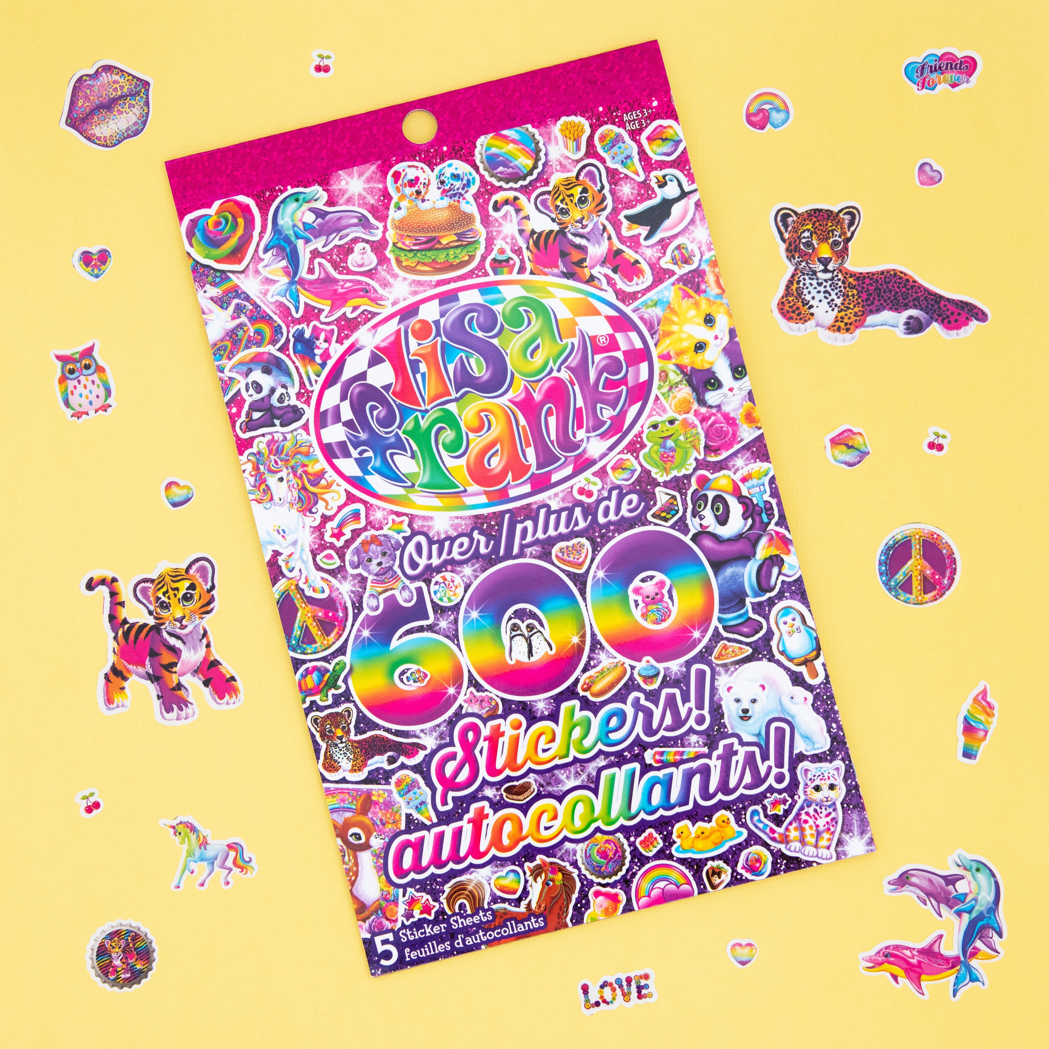 Lisa Frank Sticker on sale Sheets