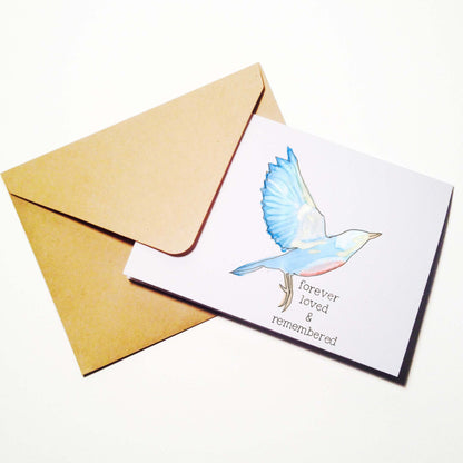 Bird Pet Sympathy Card