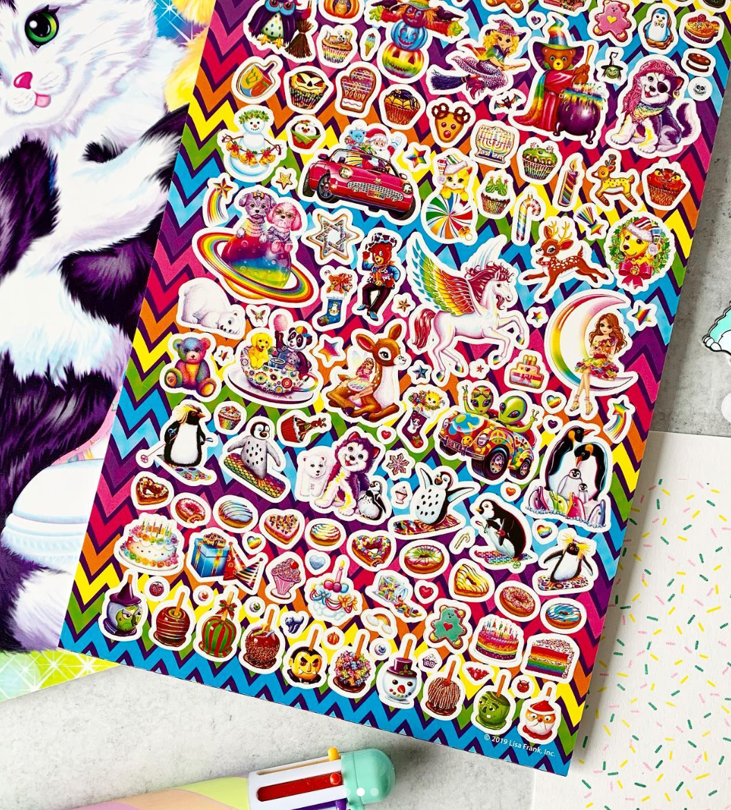 Lisa Frank Over 600 Stickers! – ratbone skinny