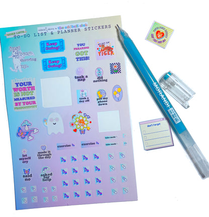 Awesome List and Planner Sticker Sheet