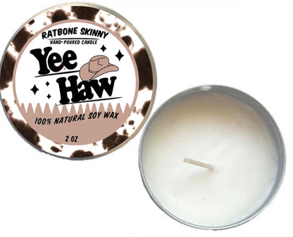 Yee Haw! Candle